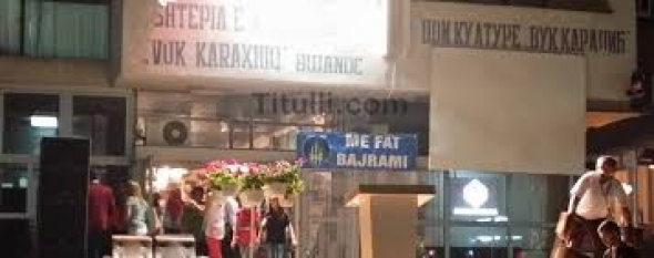 Manifestim fetar ne qender te qytetit ne Bujanoc