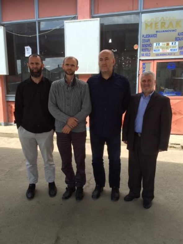 Këshilli i Bashkësis Islame në Bujanoc dhe Departamenti i të Rinjve solidarizohen me emigrant nga Lindja e Mesme