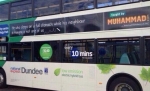 Hadithe të Muhammedit a.s. në autobusët e Skocisë